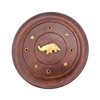 porta incienso madera elefante 2