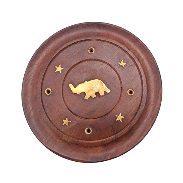 porta incienso madera elefante 2