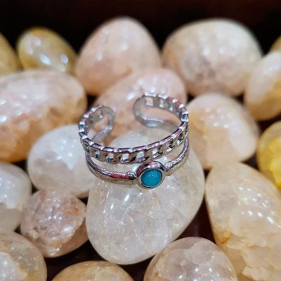 anillo acero ajustable oasisnatura 1