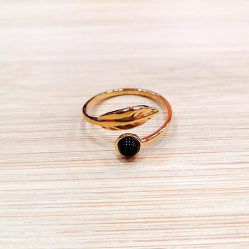 anillo hoja onix oasisnatura 3