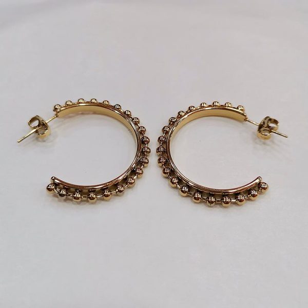 aros acero dorado oasisnatura 3