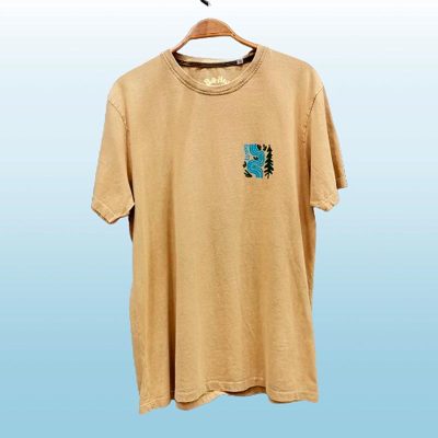 camiseta hombre hippie aventura oasisnatura 1