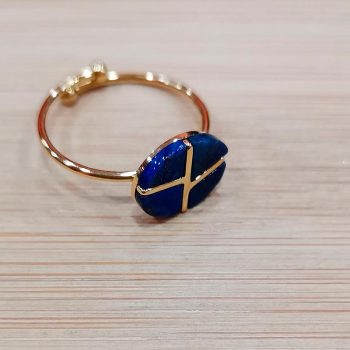 anillo acero lapislazuli 3