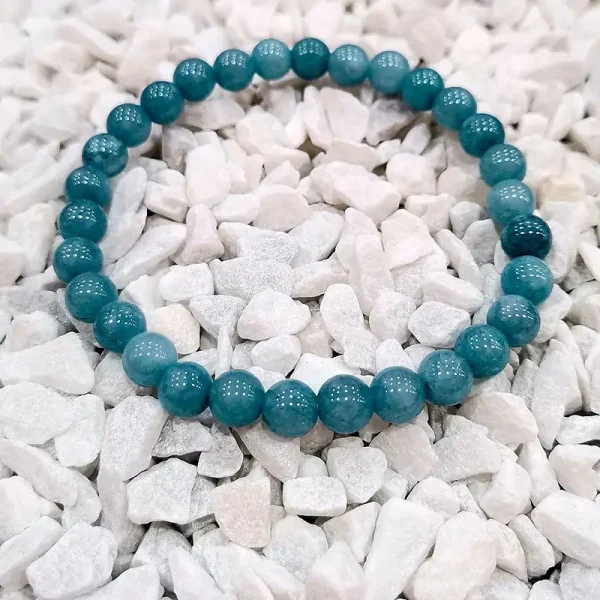pulsera cuarzo azul piedra natural oasisnatura 1