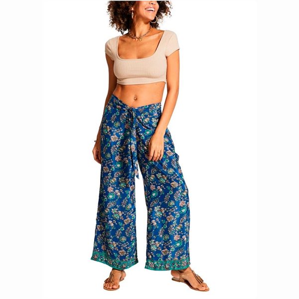 Pantalon Hippie Ancho para Mujer 1