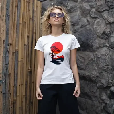 Camiseta algodon organico luna zen oasisnatura 2