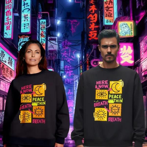 Sudadera Aquí y ahora oasisnatura 3