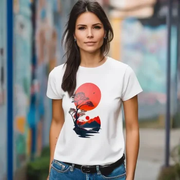 camiseta algodón organico luna zen oasisnatura 3