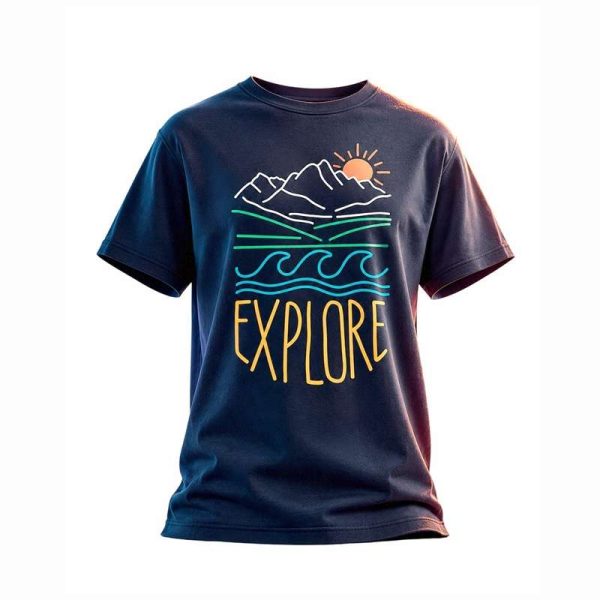 camiseta-algodón-hombre-diseño-explore-oasisnatura-3