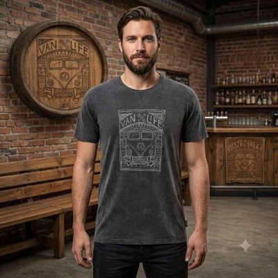 camiseta-hombre-algodón-caravana-hippie-oasisnatura-1