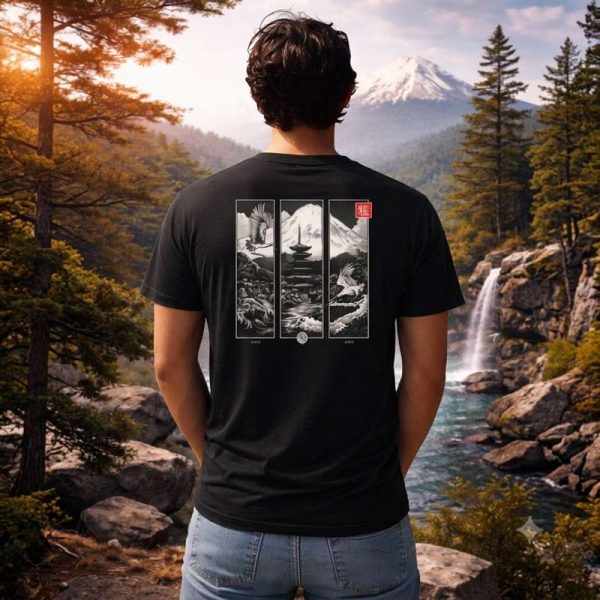 camiseta-hombre-algodón-estilo-japonés-oasisnatura-2