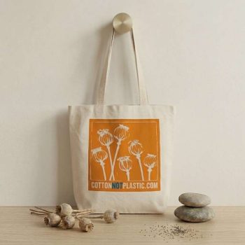 tote-bag-algodón-diseño-amapola-naranja-oasisnatura