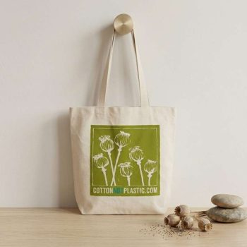 Tote-bag-algodón-diseño-amapola-verde-oasisnatura